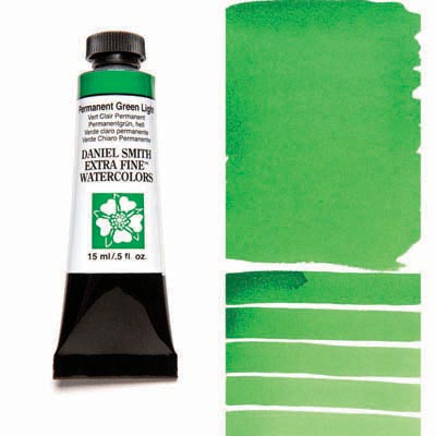 Daniel Smith Extra fine Watercolors 15 ml 067 Permanent Green Light S1