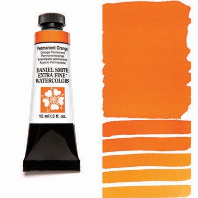 Daniel Smith Extra fine Watercolors 15 ml 071 Permanent Orange S3
