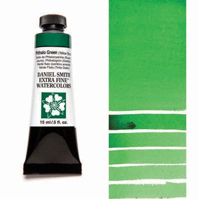 Daniel Smith Extra fine Watercolors 15 ml 079 Phthalo Green (Yellow Shade) S2