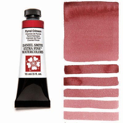 Daniel Smith Extra fine Watercolors 15 ml 127 Pyrrol Crimson