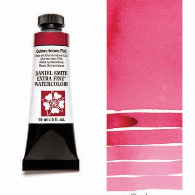 Daniel Smith Extra fine Watercolors 15 ml 095 Quinacridone Pink S2
