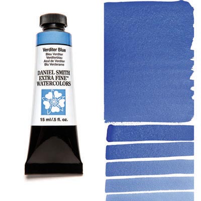 Daniel Smith Extra fine Watercolors 15 ml 173 Verditer Blue S2