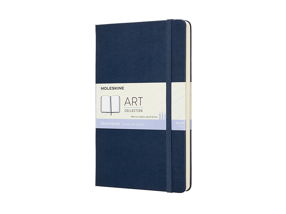 Moleskine Art Sketchbook Hard - Blank Sapphire Blue 13x21cm