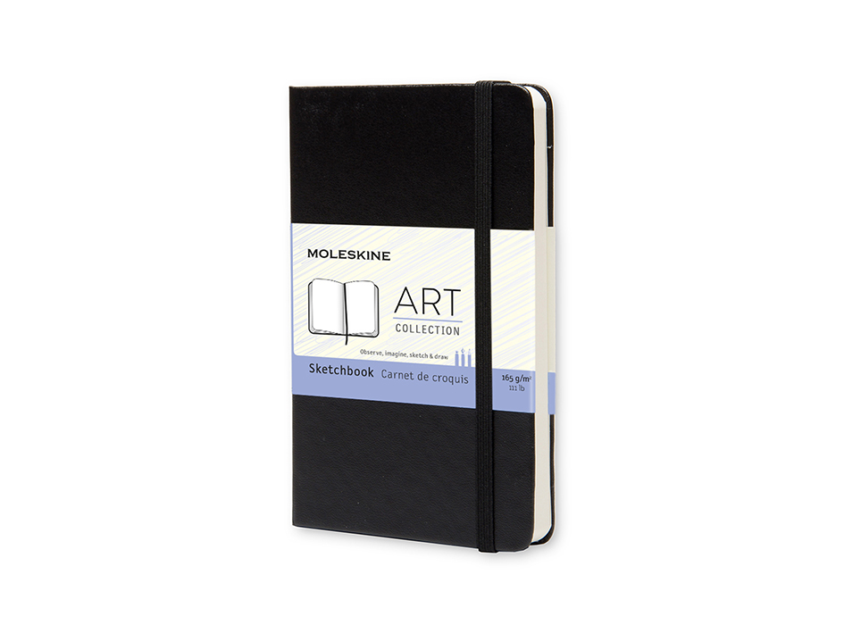 Moleskine Art Sketchbook Hard - Black 9x14cm