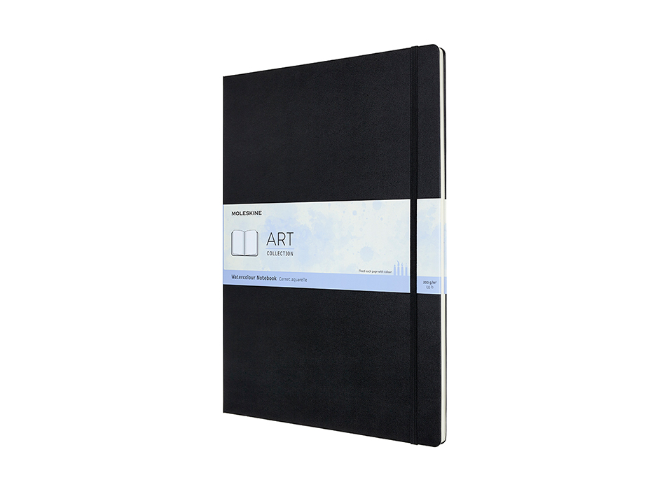 Moleskine Art Watercolor Notebook Hard A3 - Blank Black