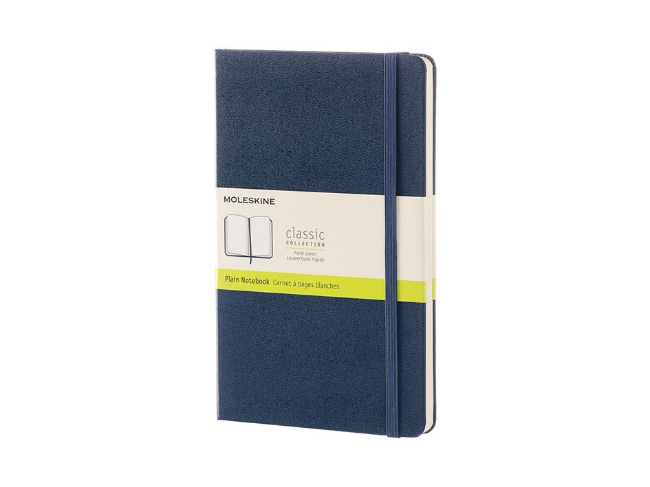 Moleskine Classic Notebook Hard - Blank Sapphire Blue 13x21cm