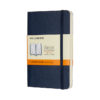 Moleskine Classic Notebook Soft - Linjert Sapphire Blue 9x14cm