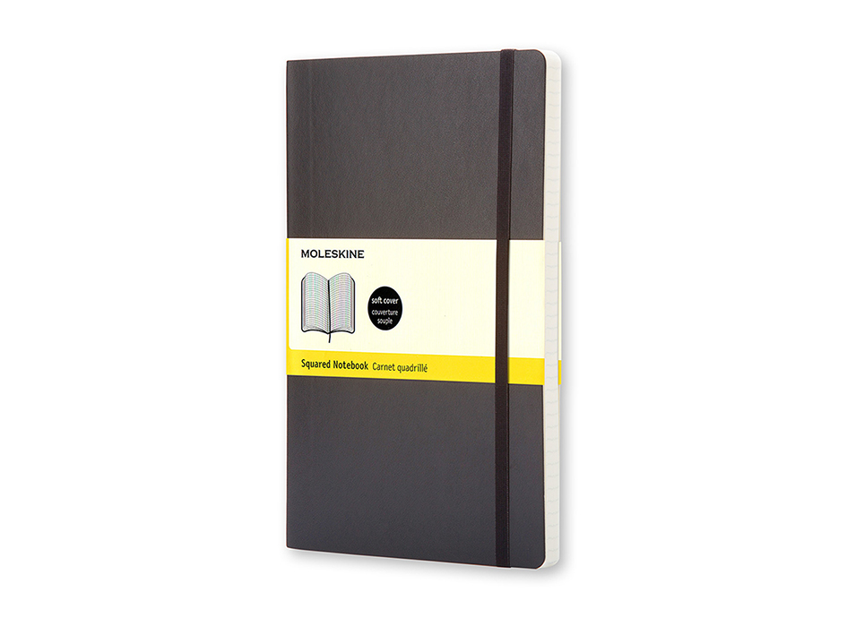 Moleskine Classic Notebook Hard - Linjert Black 13x21cm