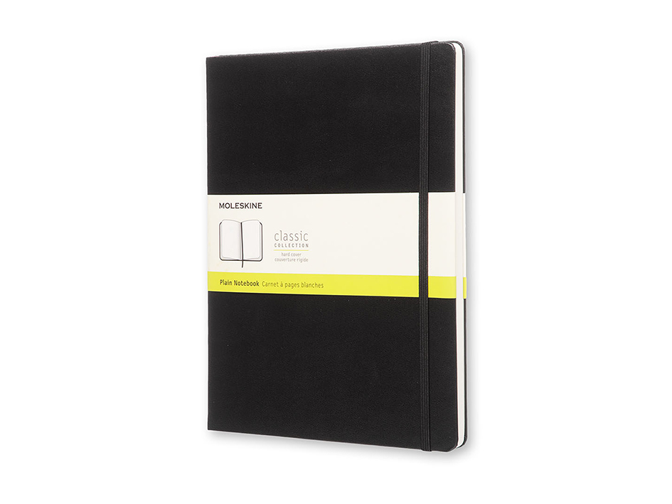 Moleskine Classic Notebook Hard XL - Blank Black 19x25cm