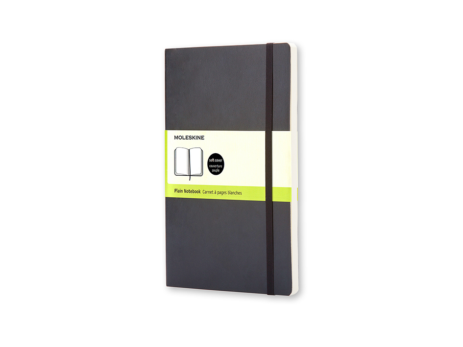 Moleskine Classic Notebook Soft - Blank Black 13x21cm
