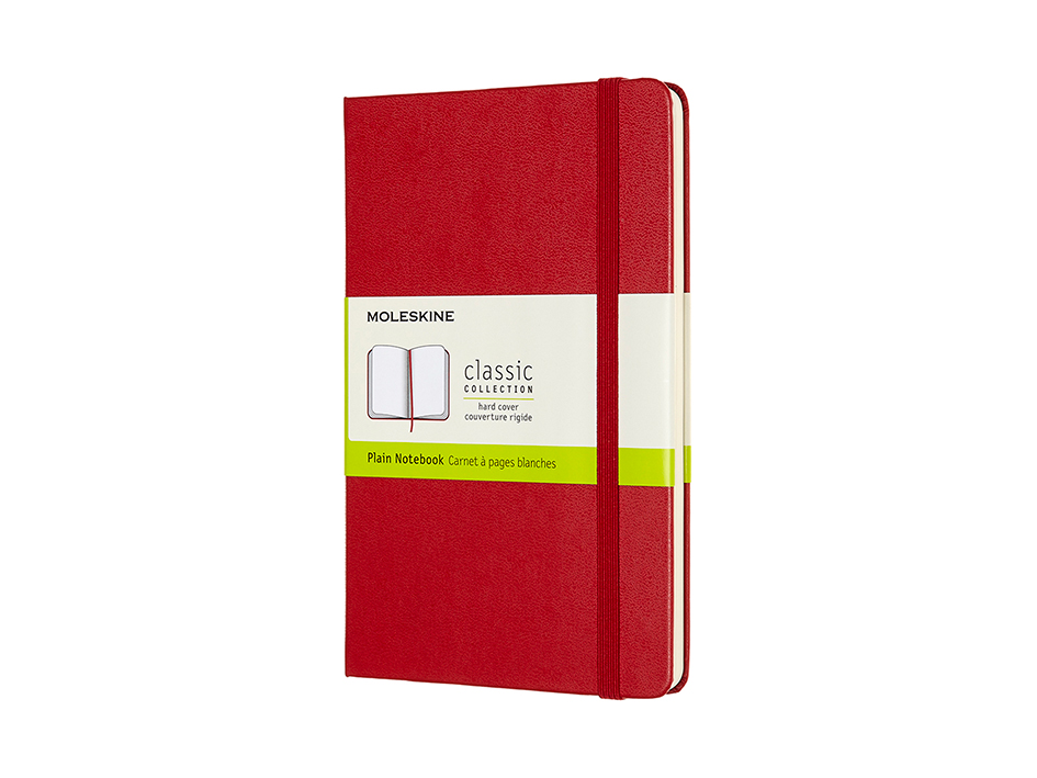 Moleskine Classic Notebook Hard - Blank Scarlet Red 11,5x18cm