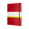 Moleskine Classic Notebook Hard - Blank Scarlet Red 19x25cm