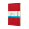 Moleskine Classic Notebook Hard - Prikker Scarlet Red 13x21cm