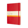 Moleskine Classic Notebook Soft - Linjert Scarlet Red 19x25cm