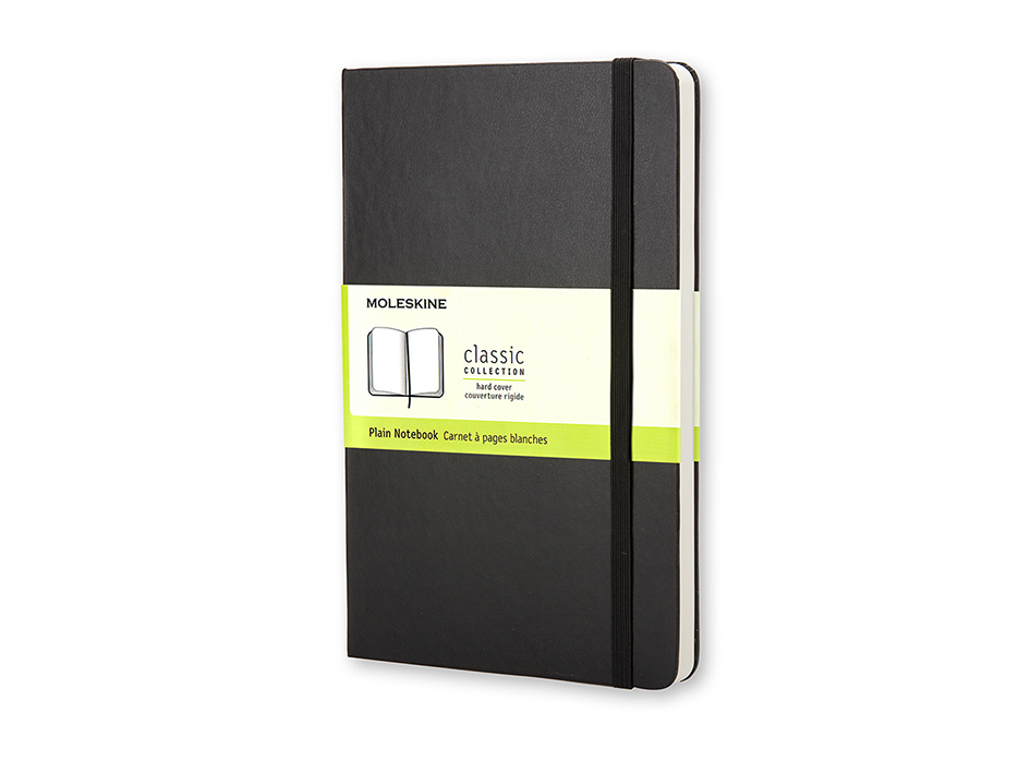 Moleskine Classic Notebook Hard - Blank Black 13x21cm