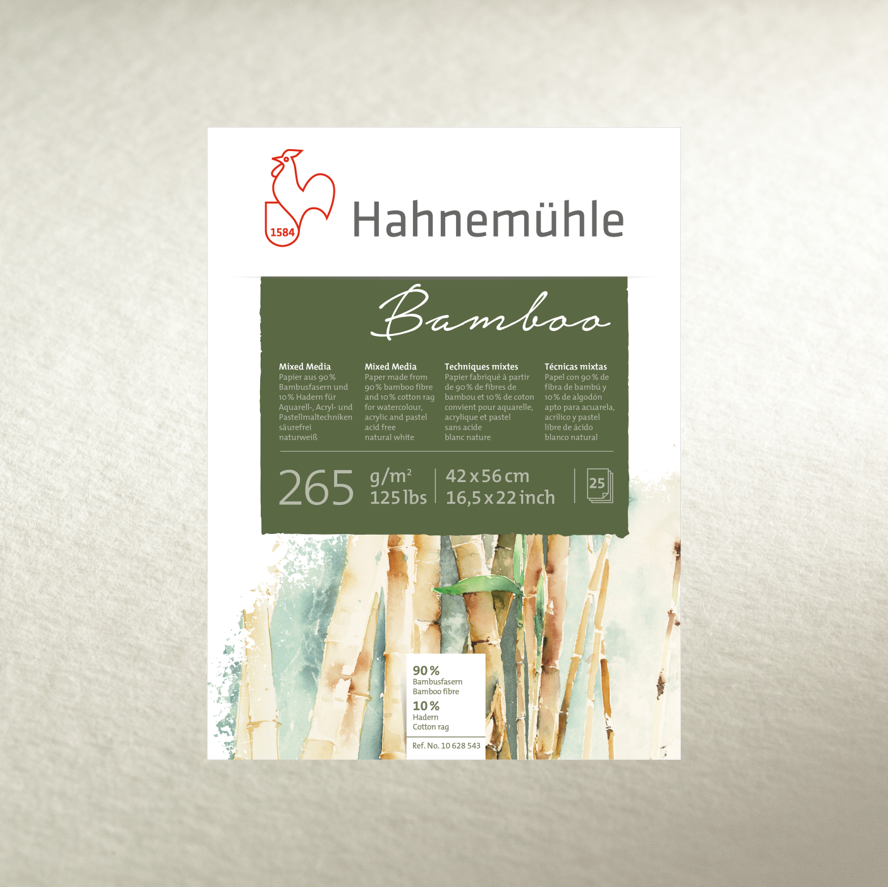 Hahnemühle Bamboo MixedMedia Pad 265gr 36x48 628542