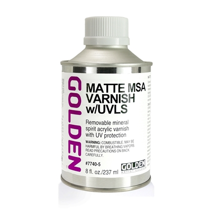 Golden Medium 236 ml 7740 MSA Varnish Matte UVLS