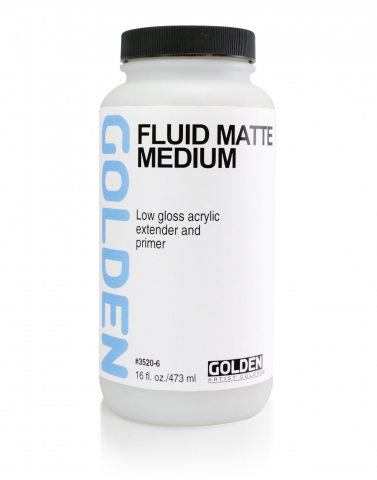 Golden Medium 473 ml 3520 Fluid Matte Medium