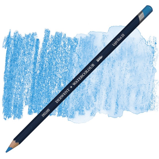 Derwent Watercolour Fargeblyant 33 Light Blue