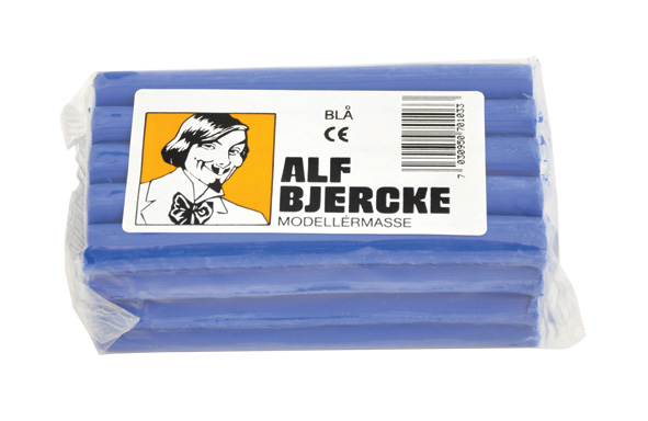Alf Bjercke 500gr. plastilina Blå