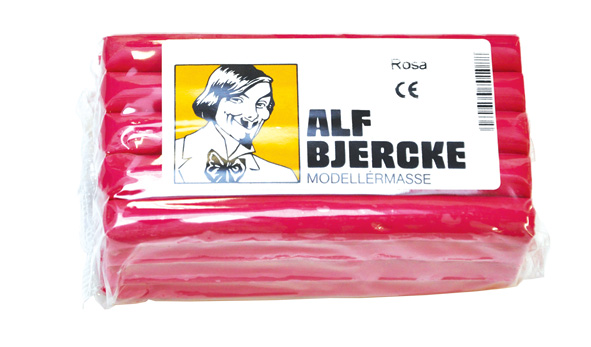 Alf Bjercke 500gr. plastilina Rosa