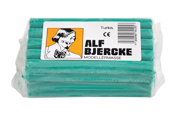 Alf Bjercke 500gr. plastilina Turkis