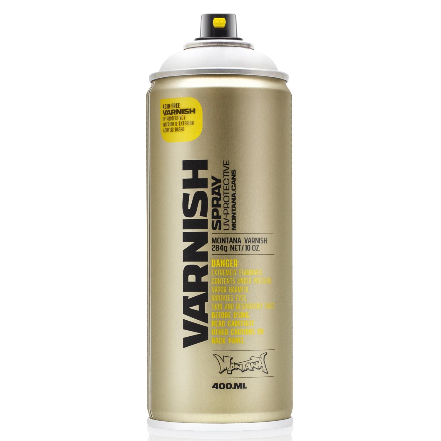 Montana GOLDtech Acrylic Spray 400ml T1010 Varnish Matte