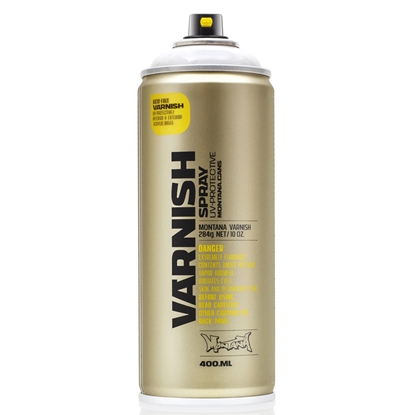 Montana GOLDtech Acrylic Spray 400ml T1005 Varnish Semi Matte