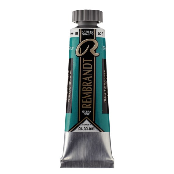 Talens Rembrandt Oil 15 ml 522 Turquoise Blue S3
