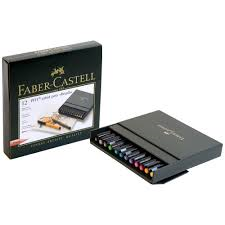 Faber-Castell Pitt Artist Pens Brush Atelierbox 12 colours