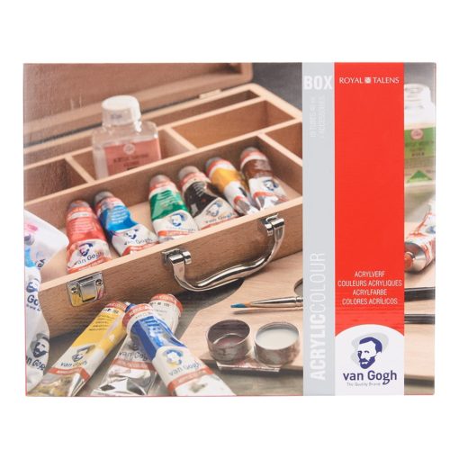 Talens Van Gogh Acrylic Basic Box 10tubes +Accessories