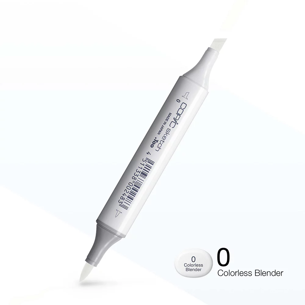 Copic Marker Sketch - 0 Colorless Blender