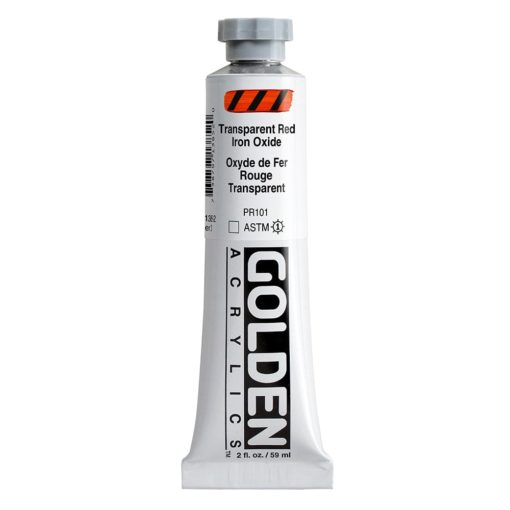Golden Heavy Body Acrylic 59 ml 1385-2 Transparent Red Iron Oxide S3