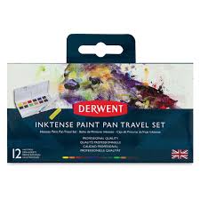 Derwent Inktense Paint Pan Travel set #02