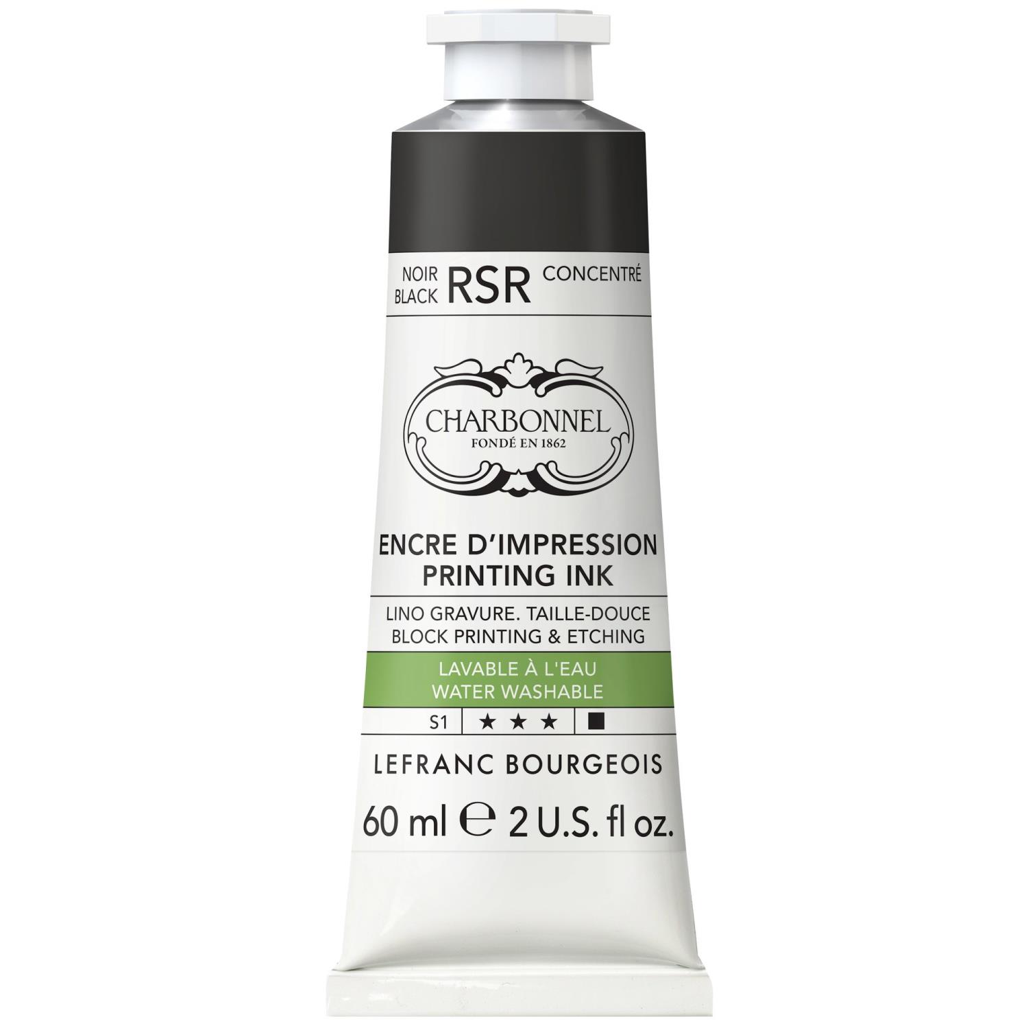 Charbonnel Aqua Wash 60 ml Black RSR S1