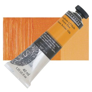 Sennelier Extra fine Oil 40ml 537 Cadmium Yellow Orange S6