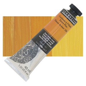Sennelier Extra fine Oil 40ml 590 Indian Yellow Orange S3