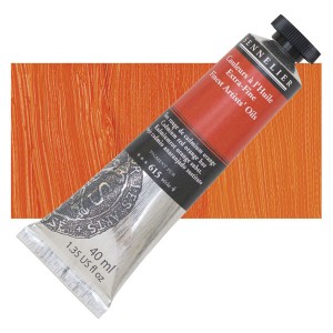 Sennelier Extra fine Oil 40ml 615 Cadmium Red Orange Hue S4