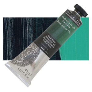Sennelier Extra fine Oil 40ml 818 Phthalo Green Cold S3