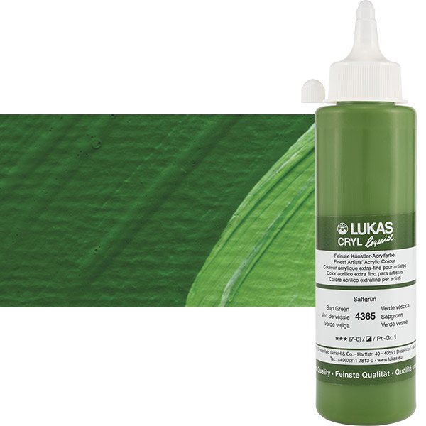 LukasCryl Liquid 250 ml 4365 Sap Green S1