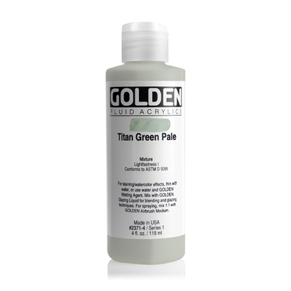 Golden Fluid Acrylic 118 ml 2371 Titan Green Pale S1