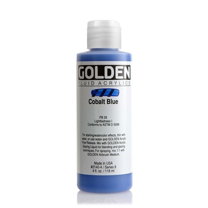 Golden Fluid Acrylic 118 ml 2140 Cobalt Blue S8