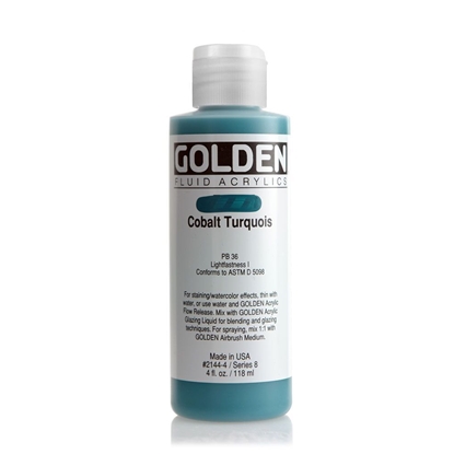 Golden Fluid Acrylic 118 ml 2144 Cobalt Turquoise S8
