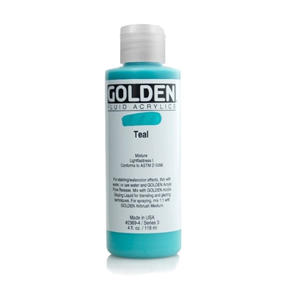 Golden Fluid Acrylic 118 ml 2369 Teal S3