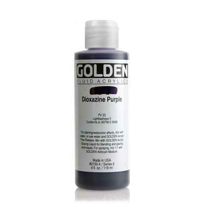 Golden Fluid Acrylic 118 ml 2150 Dioxazine Purple S6