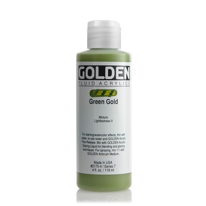 Golden Fluid Acrylic 118 ml 2170 Green Gold S7
