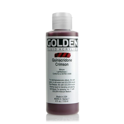 Golden Fluid Acrylic 118 ml 2290 Quinacridone Crimson S7