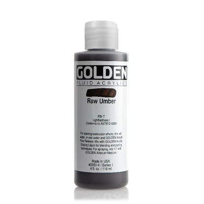 Golden Fluid Acrylic 118 ml 2350 Raw Umber S1