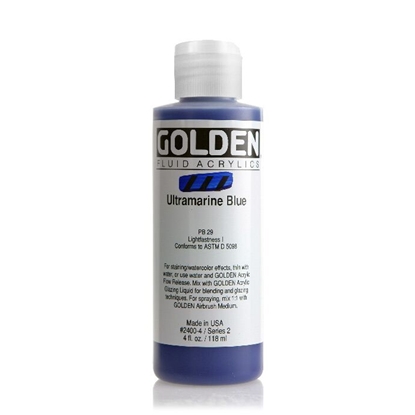 Golden Fluid Acrylic 118 ml 2400 Ultramarine Blue S2