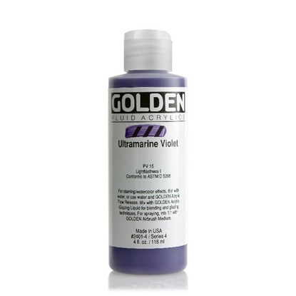 Golden Fluid Acrylic 118 ml 2401 Ultramarine Violet S4